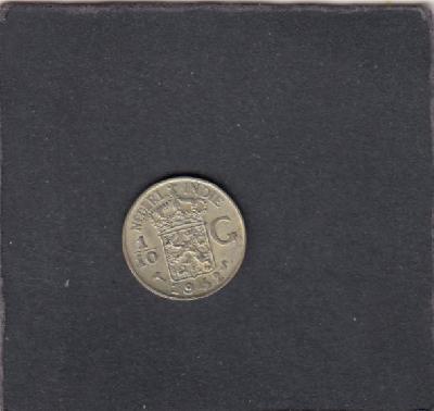 Beschrijving: 1/10 Gulden  
